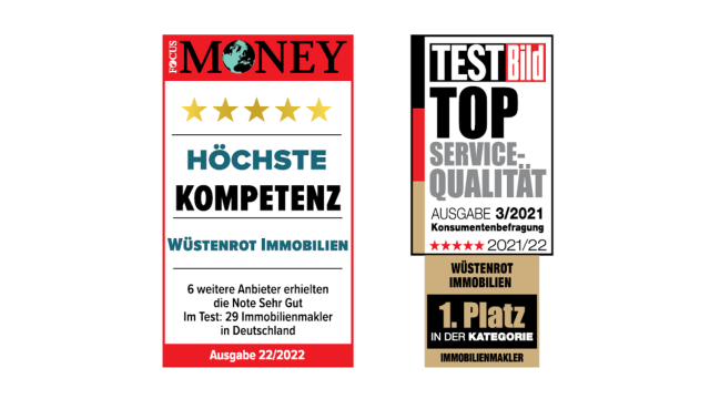 Auszeichnungen für die höchste Beratungskompetenz von Wüstenrot