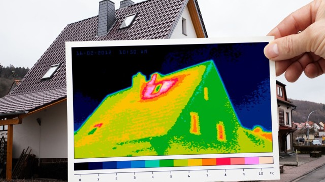 Ein Haus mit schlechter Wärmedämmung verursacht höhere Heizkosten Ein Haus mit schlechter Wärmedämmung verursacht höhere Heizkosten