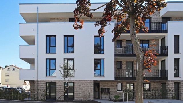 Ein Haus mit modernen Mietwohnungen